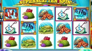 GOLD FISH Video Slot Casino Game with a SUPER SCATTER BONUS