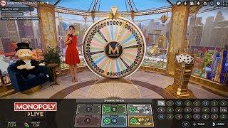 Roulette Monopoly Wheel BJ DOND Tables Slots Sesh