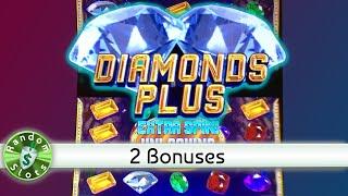 Diamonds Plus slot machine, 2 Bonuses