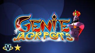 Genie Jackpots slot | 7 Genie Wilds | Mega Big Win nearly Full Screen Top Symbol
