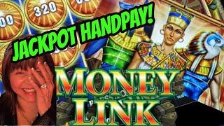 Jackpot Handpay! Bonus after Bonus-Money Link Egyptian Riches