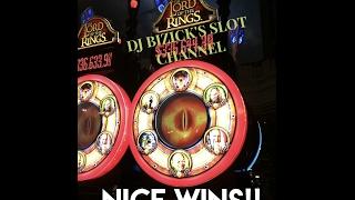 5 Minutes of BoNuS"!!!!! Lord of the Rings Slot Machine ~ 3 Reel Machine! ~ NICE WINS! • DJ BIZICK'S