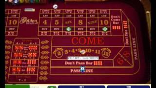 Golden Riviera Casino Craps Video Demo