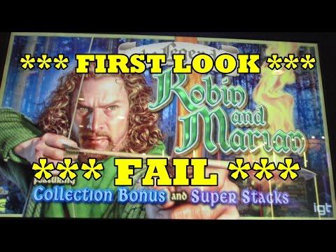 IGT / High 5 - The Legend of Robin Hood and Marion!  Fail!  *** First Look ***
