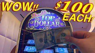 $100 IN EVERY SLOT MACHINE!!!!