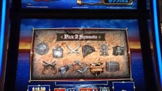 Blackbeards Treasure Special Spin Bonus! BIG WIN!