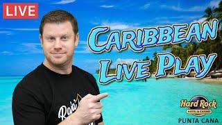 Live Casino Slot Play in the Caribbean at Hard Rock Punta Cana!