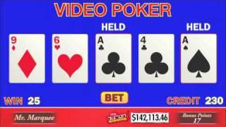 Video Poker Bonusing™ de Bally Technologies