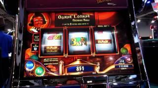 G2E - Willy Wonka - 3 Reel Mechanical Slot Machine Preview - 2013!