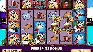 HAGAR THE HORRIBLE Video Slot Casino Game with a VIKING ATTACK FREE SPIN BONUS