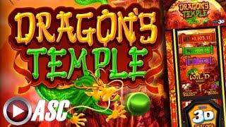 *NEW* DRAGON'S TEMPLE 3D | NICE WINS! Slot Machine Bonus (Spielo)
