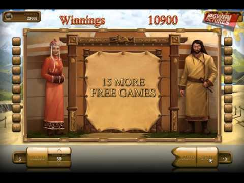 Mongol Treasures Slot - 30 Free Games!