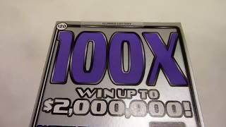 PROFIT!!  100X Illinois Lottery Ticket - Thanks for watching!