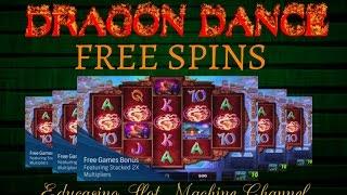 **DRAGON DANCE** 24 FREE SPINS ** BY IGT SLOT