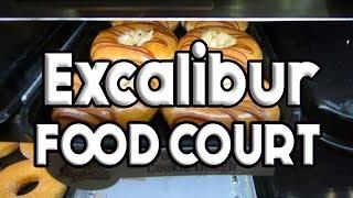 Excalibur Las Vegas Food Court Full Tour