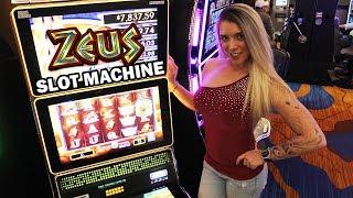 $100 Zeus Lightning Re-Spin with Colleen of Slot Ladies!