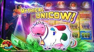 UNICOW JACKPOT !!! 500+ FREE SPINS on Invaders Return From Planet Moolah on Wms Video Slot