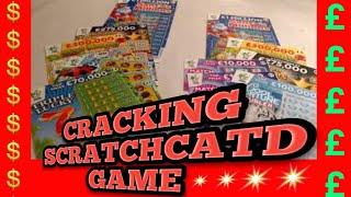 Cracking Scratchcard Game...9x Lucky..£100,000 purple..Fast £500s..Millionaire 7s..mmmmmmMMM