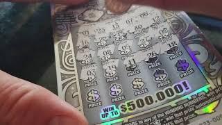 CONGRATS TO OUR $1,500 BIG WINNER!  $500,000 PLATINUM WILD TIME SCRATCH OFF TICKET!