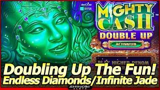 Mighty Cash Double Up Slot Machine - Doubling Up the Fun with Endless Diamonds and Infinite Jade