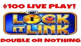 WMS LOCK IT LINK | FREE GAMES | DOUBLE OR NOTHING!