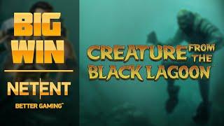 Big win in the game slot Creation from the black lagoon | NetEnt