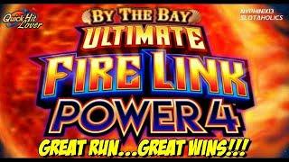 ULTIMATE FIRE LINK POWER 4 Slot Bonuses GREAT RUNS NICE WINS!!!