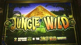 Jungle Wild Slot Machine Bonus-$1 Denomination-WMS