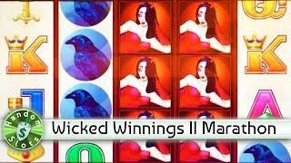 Wicked Winnings II slot machine, 95% Payback Bonus Marathon