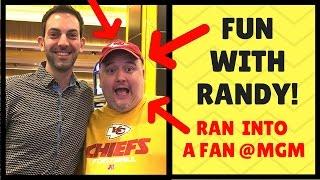 Fun with Randy! Ran into a Fan at #MGM