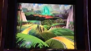 Wizard of OZ Slo Machine Bonus - Road to Emerald City Bonus