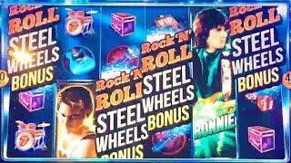 Rolling Stones slot machine, Live Play & Bonuses