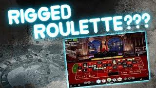 Rigged Roulette Spin???