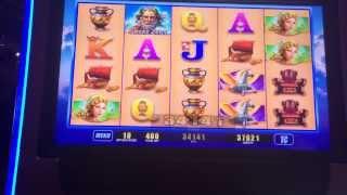 Great Zeaus Slot Machine Major Progressive Win! BIG WIN!!!