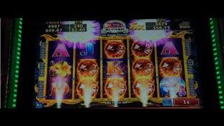 *NEW GAME*  VOLCANIC ROCK FIRE - Konami - Max Bet Bonus Win!