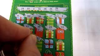 Illinois Merry Millionaire Instant Lottery Ticket $20 Instant Scratch Off