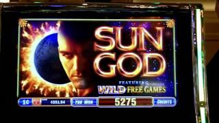 Bally - Sun God Slot Bonus Minor Jackpot