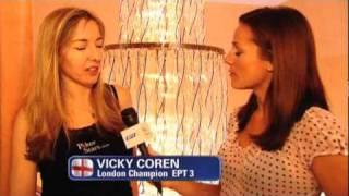 Victoria Coren Vicky Coren - EPT 3 Baden - Vicky Coren Interview  PokerStars.com