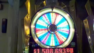 $5 Wheel of Fortune slot jackpot~ IGT