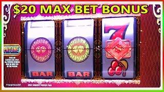 • DOUBLE TOP DOLLAR HIGH LIMIT SLOT $20 MAX BET •