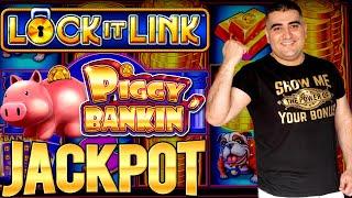 ⋆ Slots ⋆HANDPAY JACKPOT⋆ Slots ⋆ On Lock It Link Piggy Bankin Slot Machine ! Las Vegas Casino JACKP