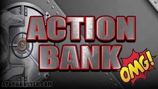Action Bank FREE SPINS BONUS with RE-TRIGGER