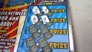 $3,000,000 Cash Jackpot - Illinois Lottery $30 Instant Scratchcard Lottery Ticket