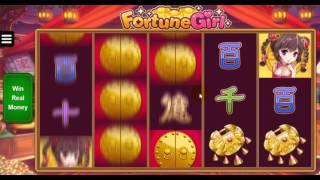 Fortune Girl from Microgaming new slot Dunover tries