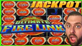 High Limit Ultimate Fire Link Slot Machine HANDPAY JACKPOT | Live Slot Play At Casino & JACKPOT WIN