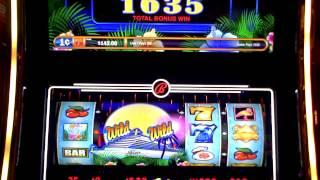 Bally's Cash Cruise slot bonus win at Sands Casino