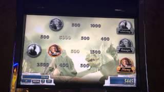 Lord of the Rings Return of the King Slot Machine Bonus - Fall of the Witch King - Big Win!