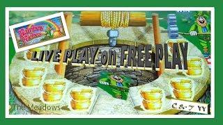 •LIVE PLAY on FREE PLAY• 5c Rainbow Riches HOW MUCH CASH?? ~ IGT•