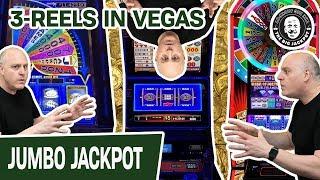 • 3-Reel Slots Are KING in VEGAS • + NEW TBJ Game: U-Spin