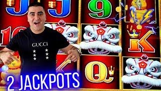 Lightning Link Slot Machine 2 HANDPAY JACKPOTS - Live Slot Play At Casino
